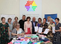 Оксана Дектерева приняла участие в подведении итогов акции «Бабушкина забота»