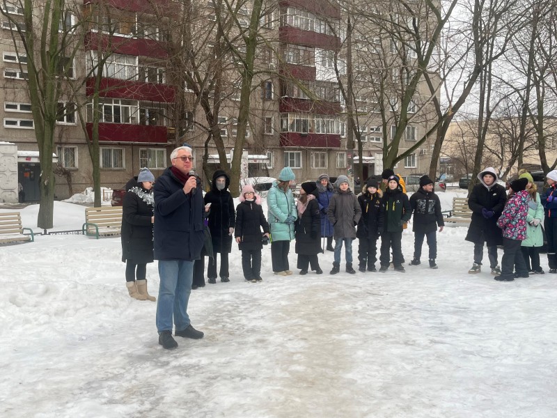 Михаил Рыхтик поздравил жителей Ленинского района с наступающим Новым годом