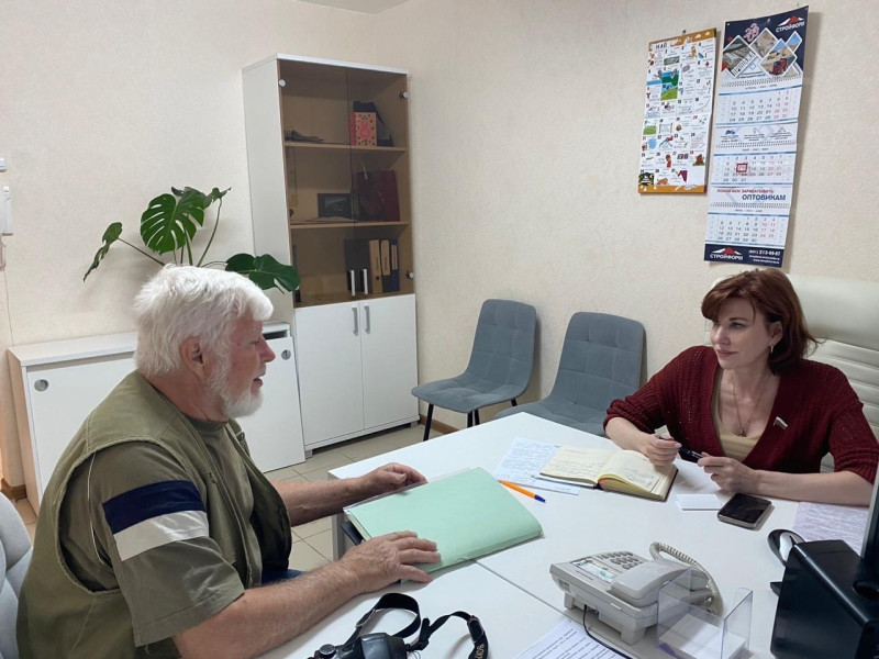 Дектерева Оксана провела очередной прием граждан в соседском центре «Усиловский»