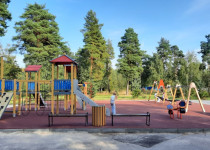 Установка детской площадки по адресу: зона отдыха «Березовая роща»