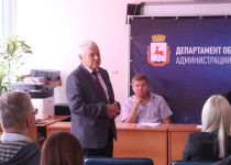 Владимир Тарасов принял участие в совещании по организации и проведению мероприятий с Клубом ветеранов спорта Нижнего Новгорода