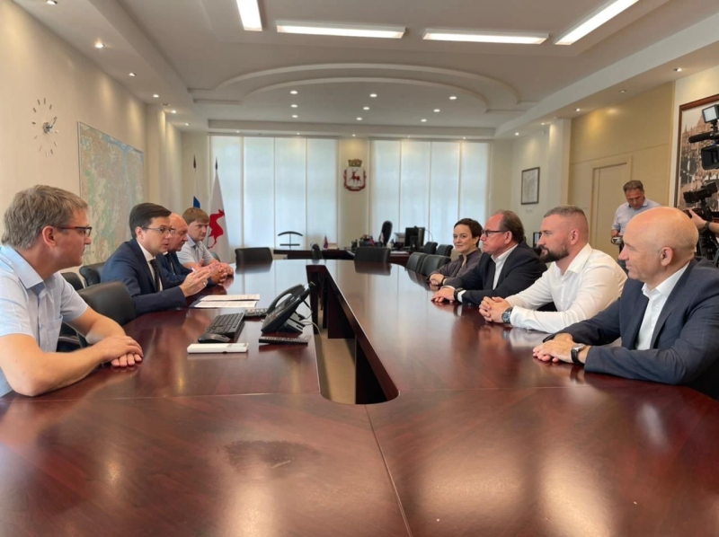 Валерий Скакодуб принял участие во встрече по подписанию соглашения о сотрудничестве по развитию Автозаводского парка