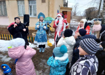 В посёлке Новое Доскино прошел новогодний праздник «Приключения Деда Мороза»