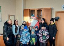 Члены Совета ТОС №14 посёлка Новое Доскино поздравили жителей с зимними праздниками