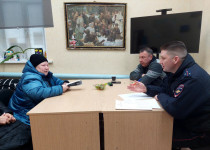 В посёлке Новое Доскино прошла встреча жителей с участковым уполномоченным полиции