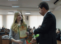 Дмитрий Бирман вручил дипломы и призы школьникам и студентам нижегородских вузов - победителям первой олимпиады   «За честную конкуренцию