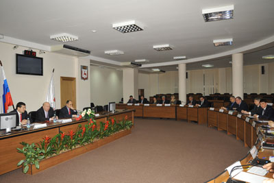 Встреча губернатора В.П. Шанцева с  городской Думой Нижнего Новгорода