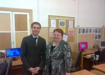 Благодаря помощи депутата городской Думы В.А. Панова в школе № 139 открылся новый компьютерный класс