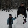 В ТОС микрорайона «Двигатель» Советом общественного самоуправления был проведен конкурс снежных фигур «Веселый снеговик», в котором приняли участие и проявили свою фантазию двенадцать детей микрорайона.