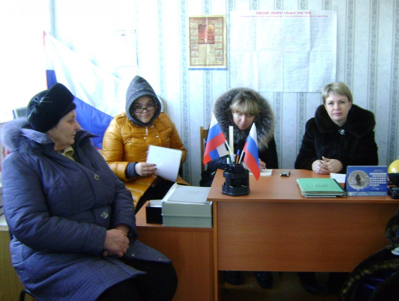 Состоялось очередное заседание Совета ТОС № 15 совхоза «Доскино»