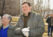 Олег Сорокин примет участие в субботнике в сквере «Красная горка»