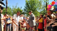 Церемония открытия нового павильона «Тропики» в зоопарке «Лимпопо»