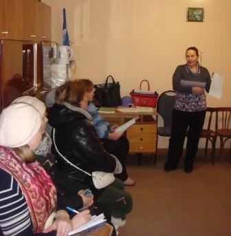 Встреча приемных родителей в ТОС поселка Народный и V микрорайона