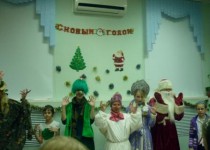 Юбилейная елка в ТОС квартала Энгельса и бульвара Юбилейный