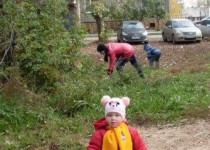 Субботник «по-семейному»!