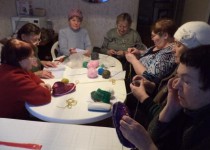 Занятие в «Школе мастериц»