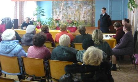 Советы держат отчет перед жителями