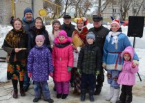 «Семейная Масленица» в ТОС микрорайона «Березовский»