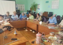 Занимательное плетение в ТОС поселка Комсомольский