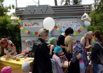 Праздник в воскресный день в ТОС поселка Народный и V микрорайона