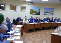 В городской Думе  состоялось собрание фракции партии «Единая Россия»