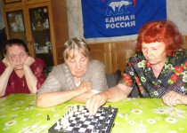 Турнир по шахматам в ТОС 1 микрорайон