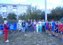 Веселые старты в ТОС поселка Мостоотряд