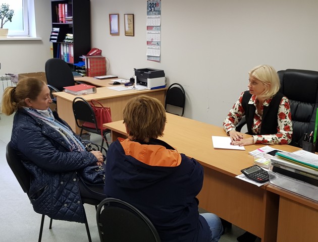 Елена Аржанова провела личный прием граждан