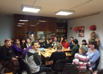 Встреча ребят из общественной организации «Преодоление» в ТОС центра Сормова и микрорайона Вождей революции