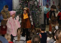 Новогодняя ёлка в ТОС поселка Сахарный Дол