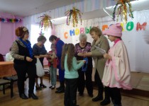 Жители Советскогго района отмечают Новый год и Рождество