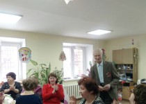 Встреча ветеранов в ТОС посекла Светлоярский и 7 микрорайона в новом году