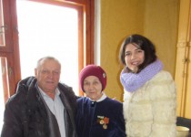 Жителей блокадного Ленинграда навестили в Приокском районе