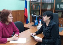 Рабочая встреча председателя ТОС «Комсомольский» с депутатом городской Думы города Нижнего Новгорода Н.И. Мельниковой