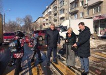 Станислав Прокопович проверил состояние дорог Московского района, отремонтированных в прошлом году