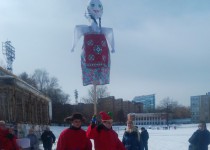 В ТОС «Горьковский» прошли масленичные гуляния