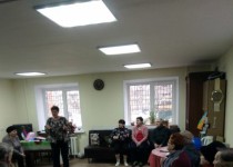 Беседа с жителями в ТОС поселка Светлоярский и 7 микрорайона