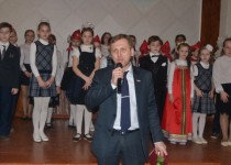 Максим Жук поздравил школу №138 с юбилеем