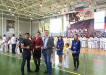 Артем Савин принял участие в открытии соревнований по карате «Россия 2019»