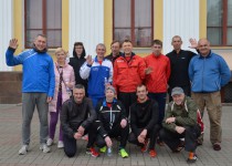 Василий Пушкин принял участие в легкоатлетическом эстафетном пробеге