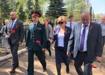 Владимир Поддымников-Гордеев получил благодарность за помощь в организации празднования Дня Победы