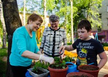 В ТОС Нартова жители поделились красотой