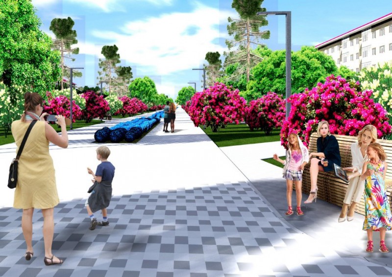 Сквер по ул. Прыгунова