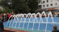 Открытие фонтана на ул. Рокоссовского
