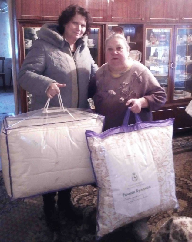 Роман Буланов оказал помощь одиноко проживающей пенсионерке