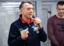 Василий Пушкин поддержал турнир по настольному теннису