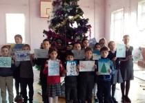 Конкурс новогодних рисунков в ТОС микрорайона «Этна-1»