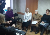 В ТОС «Мегаполис» продолжаются занятия хора с профессиональным руководителем