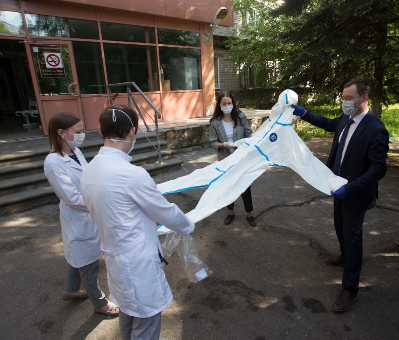 «Очень важно, чтобы наши медики чувствовали постоянную поддержку нижегородцев», – Татьяна Скоробогатова