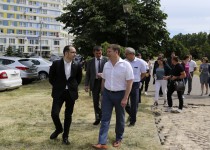 Депутаты проинспектировали благоустройство общественных пространств, стартовавшее в Нижнем Новгороде